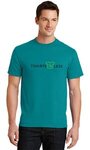Custom Imprinted Core Blend T-shirt - 50/50 Cotton/Poly -  