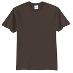 Port & Company - Core Blend Tee. - Brown